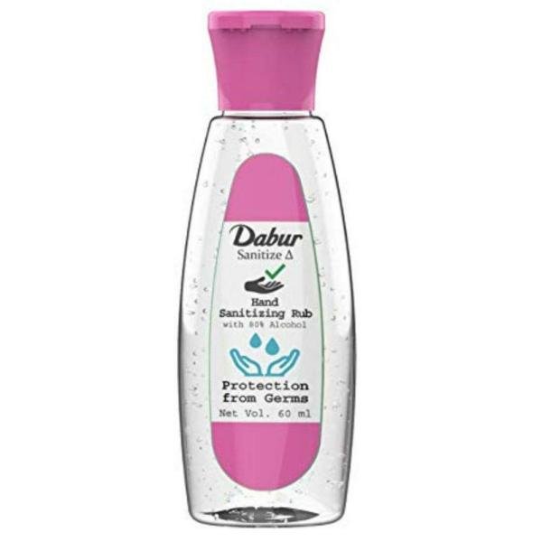 dabur alcohol based pro hand sanitizer 60 ml product images o491693954 p491693954 0 202203150520