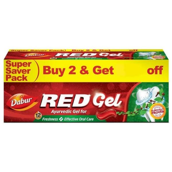 dabur red gel toothpaste 150 g pack of 2 product images o491432583 p590032461 0 202203141900