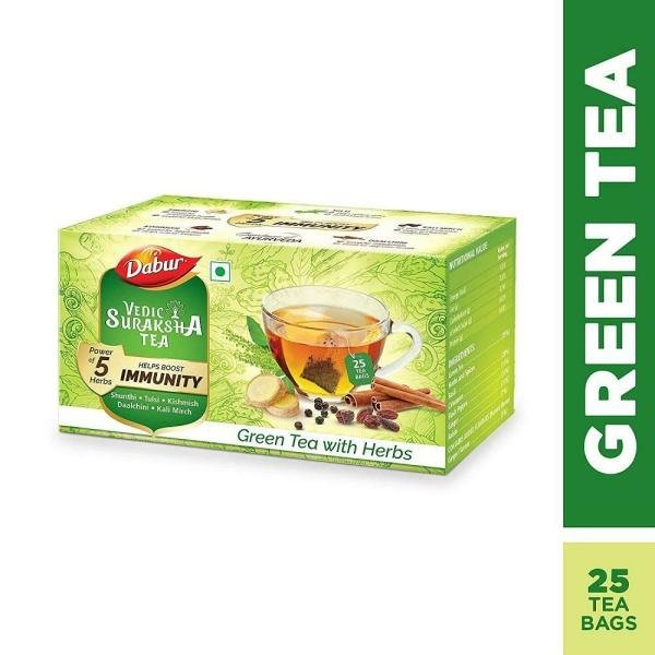 dabur vedic suraksha green tea 25 pcs product images o491696145 p590568977 0 202203150027