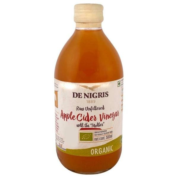 de nigris raw unfiltered organic apple cider vinegar with the mother 500 ml product images o491434738 p590116225 0 202203150917