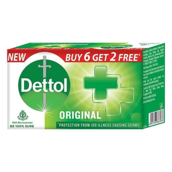 dettol original soap 125 g buy 6 get 2 free product images o491960954 p590707090 0 202203170722