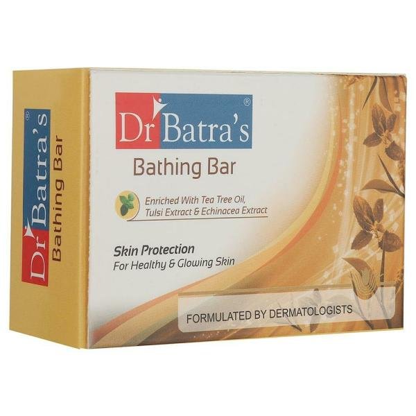 dr batra s skin protection bathing bar with tea tree oil tulsi extract 125 g product images o491436596 p590714615 0 202203170833