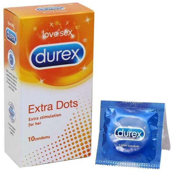durex extra dots condoms 10 pcs product images o491420392 p590032274 0 202203170442