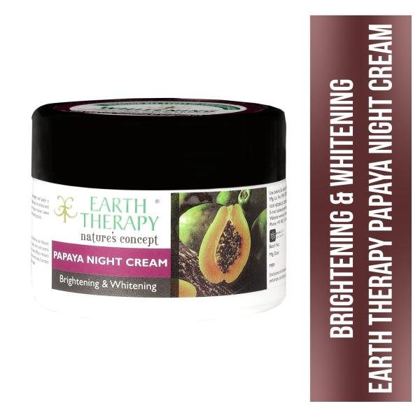 earth therapy whitening brightening papaya night cream infused with argan olive oil 50gm product images orvtocjtg2p p591146903 0 202202271054