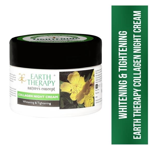earth therapy whitening tightening collagen night cream for naturally beautiful skin 50gm 2 product images orvpz7jg4gy p591148564 0 202202271219