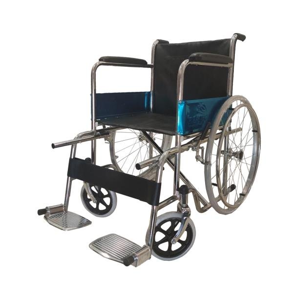 easycare foldable steel wheelchair with lifter feature capacity 100 kgs product images orvswip96t9 p590947926 0 202112151812