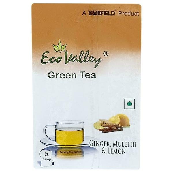 eco valley ginger mulethi lemon green tea bags 25 pcs product images o491055612 p590124318 0 202203151956