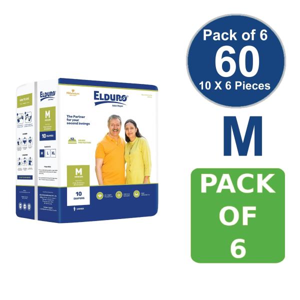 elduro adult diaper m 60 diapers pack of 6 product images orvhcpdguka p590950106 0 202112171739