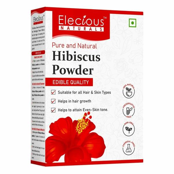 elecious hibiscus powder for hair growth 200 grams and face pack product images orvnfazgxin p591017311 0 202201251350