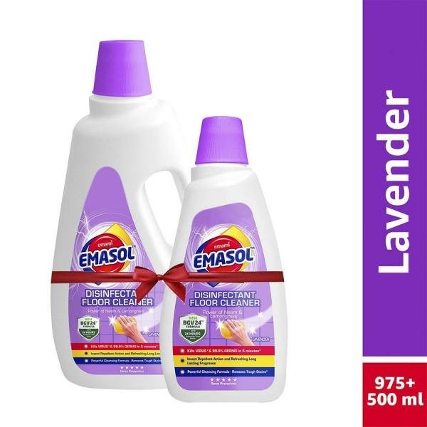 emami emasol lavender disinfectant floor cleaner 975 ml get 1 500 ml free product images o491903286 p590122519 0 202203170733