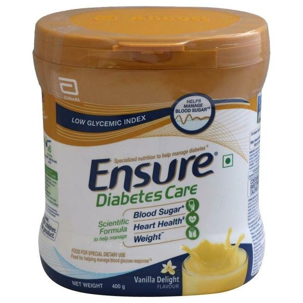 ensure diabetes care vanilla health drink powder 400 g product images o491417921 p491417921 0 202203171005