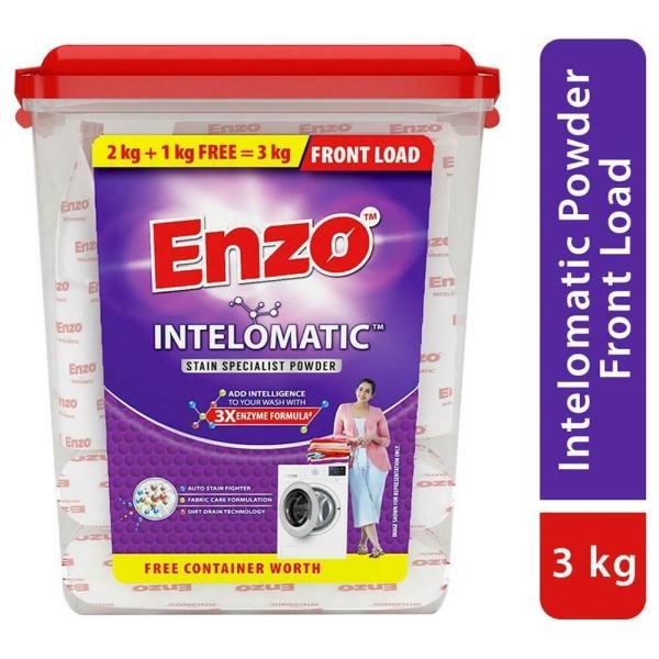 enzo intelomatic front load detergent powder 2 kg get 1 kg free product images o491961095 p590127922 0 202203150150