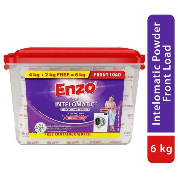 enzo intelomatic front load detergent powder 4 kg get 2 kg free product images o491961097 p590127912 0 202203151820