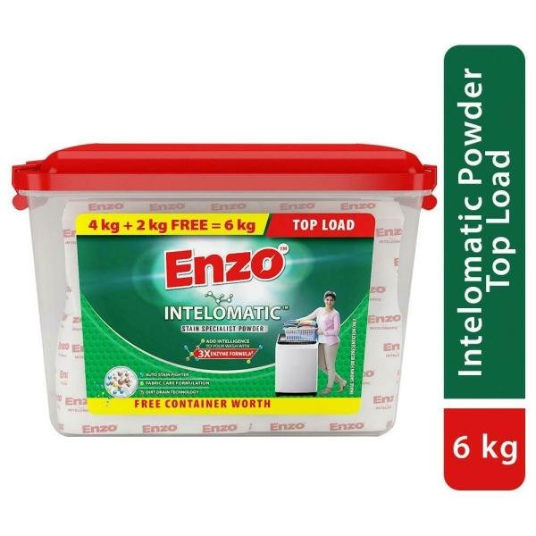 enzo intelomatic top load detergent powder 4 kg get 2 kg free product images o491961098 p590127913 0 202203150234