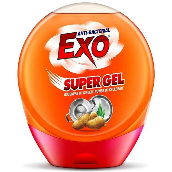 Exo Anti-Bacterial Ginger Dishwash Super Gel 250 g