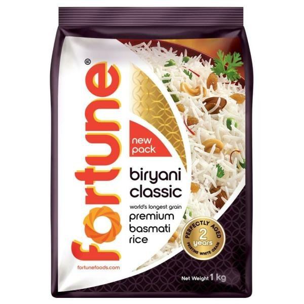 fortune premium biryani classic basmati rice 1 kg product images o491438640 p491438640 0 202203252255