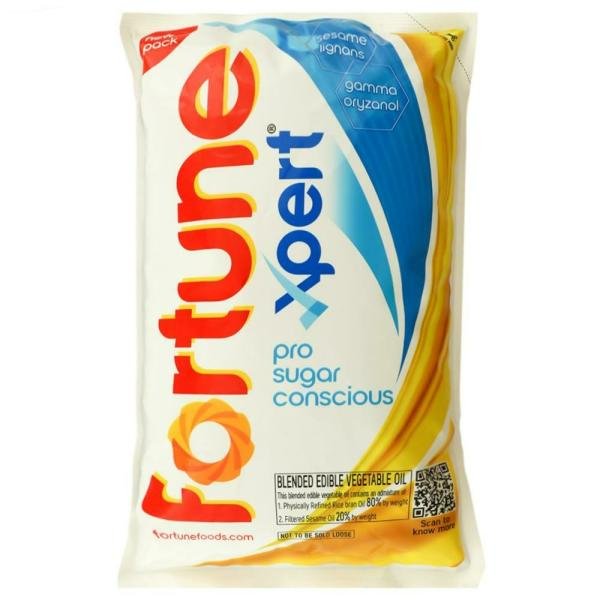 fortune xpert pro sugar conscious blended vegetable oil 1 l product images o491276493 p491276493 0 202203141901