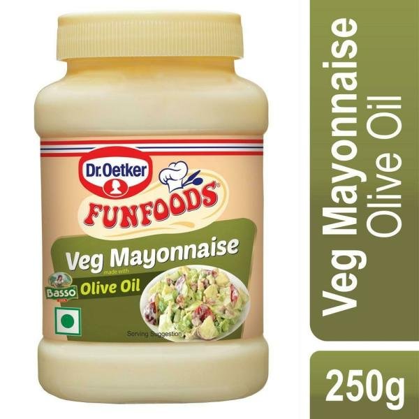 funfoods veg mayonnaise with olive oil 250 g product images o490818699 p490818699 0 202203152216