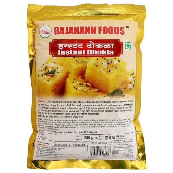 gajanann foods instant dhokla mix 200 g product images o491316546 p491316546 0 202203151003