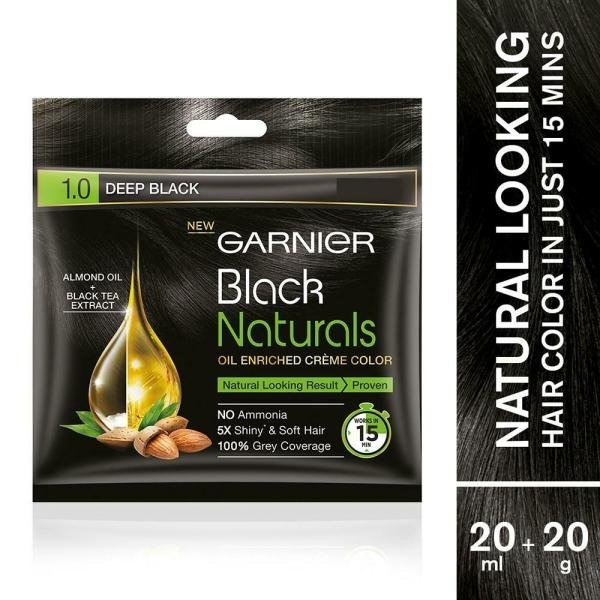 garnier black naturals ammonia free hair colour deep black 1 20 ml 20 g product images o491208643 p491208643 0 202203170905