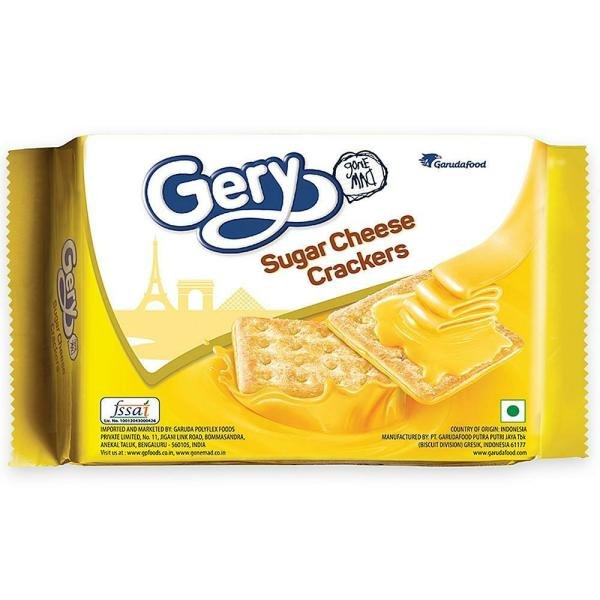Gery Gone Mad Sugar Cheese Crackers 100 g