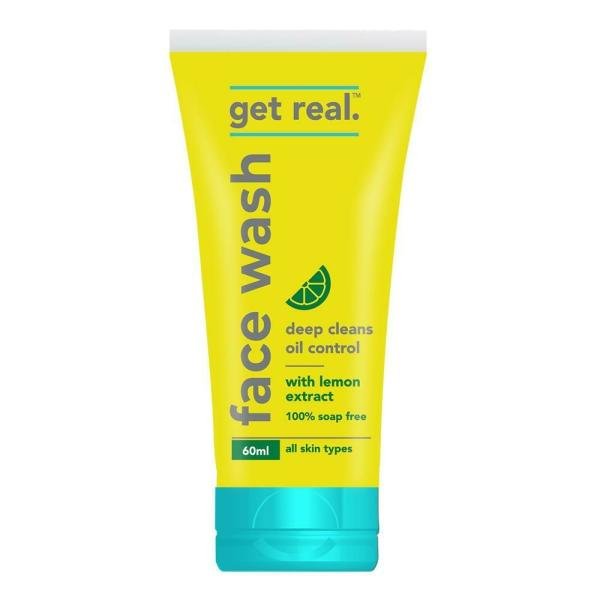 Get Real Lemon Face Wash 60 ml