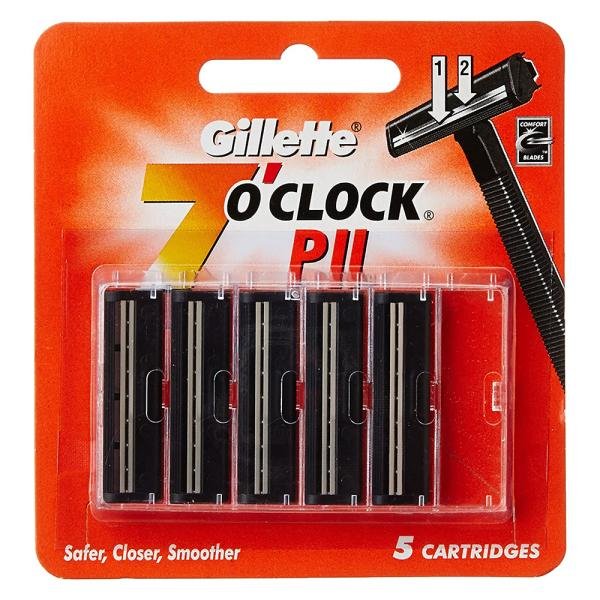 gillette 7 o clock pii cartridges 5 pcs product images o490015578 p591195236 0 202204262044