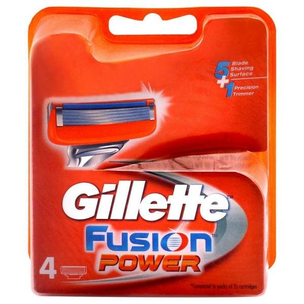 gillette fusion power shaving 5 blades cartridge 4 pcs product images o491055509 p491055509 0 202203170208