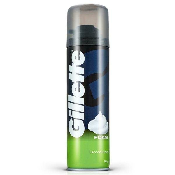 gillette lemon lime shaving foam 196 g product images o490008611 p490008611 0 202203151442