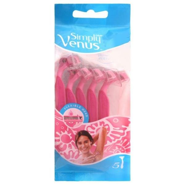 gillette simply venus manual shaving razor 5 pcs product images o491601812 p491601812 0 202203171045