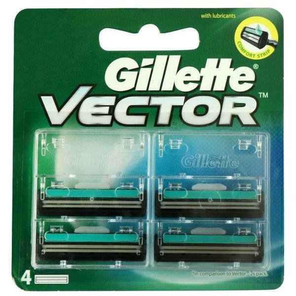 gillette vector shaving cartridge twin blades 4 pcs product images o490015647 p490015647 0 202203150322