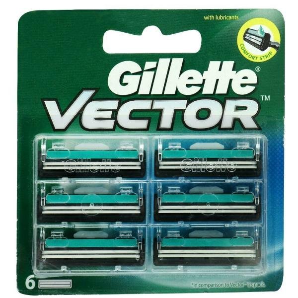 gillette vector shaving cartridge twin blades 6 pcs product images o490520873 p490520873 0 202203171127