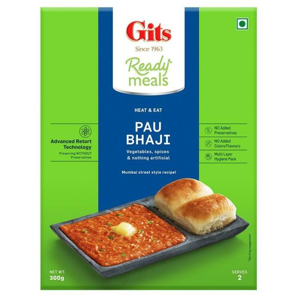 gits ready meals pau bhaji 300 g product images o490290942 p490290942 0 202203150704