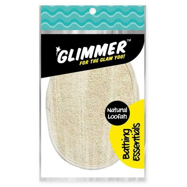 Glimmer Assorted Oval Shape Natural Loofah