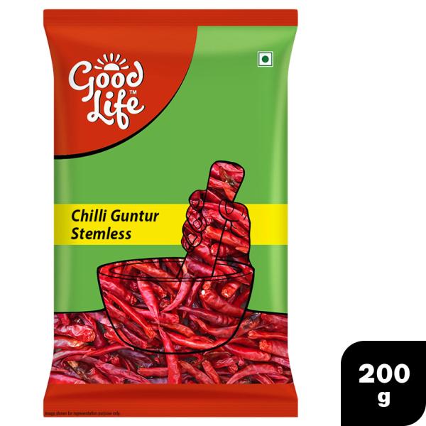 good life guntur stemless chilli 200 g 0 20220412