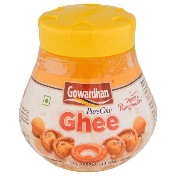 gowardhan pure cow ghee 1 l jar product images o490489040 p490489040 0 202203170210