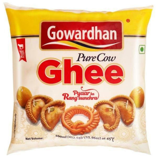 gowardhan pure cow ghee 500 ml pouch product images o490010245 p490010245 0 202203170734