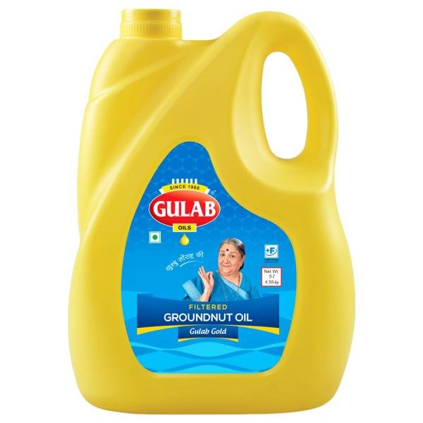 gulab double filtered groundnut oil 5 l 0 20220420
