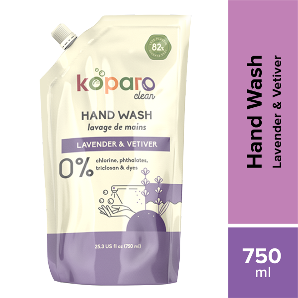 hand wash lavender vetiver deep moisturization natural germ protection ph controlled hypoallergenic child safe refill pack 1 x 750 ml product images orvkfuflkpe p591141067 0 202204062146