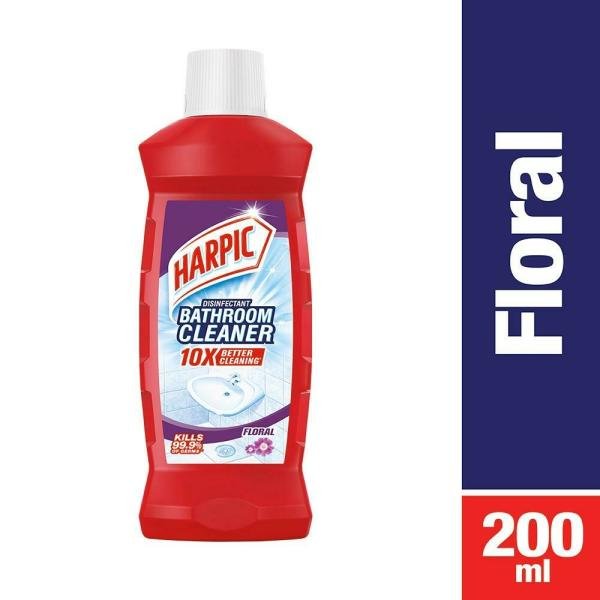 harpic floral disinfectant bathroom cleaner 200 ml product images o491299376 p590119938 0 202203252307