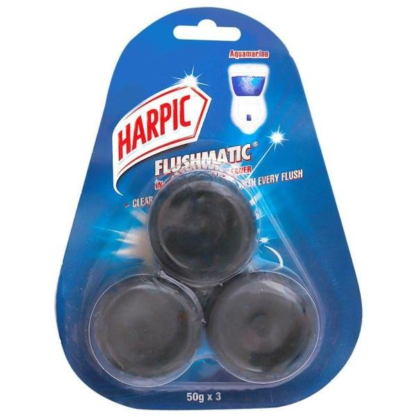 harpic flushmatic aquamarine in cistern toilet cleaner 50 g pack of 3 product images o491539723 p590087101 0 202203170208