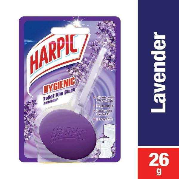 harpic hygienic lavender toilet rim block 26 g product images o490729084 p490729084 0 202203170440