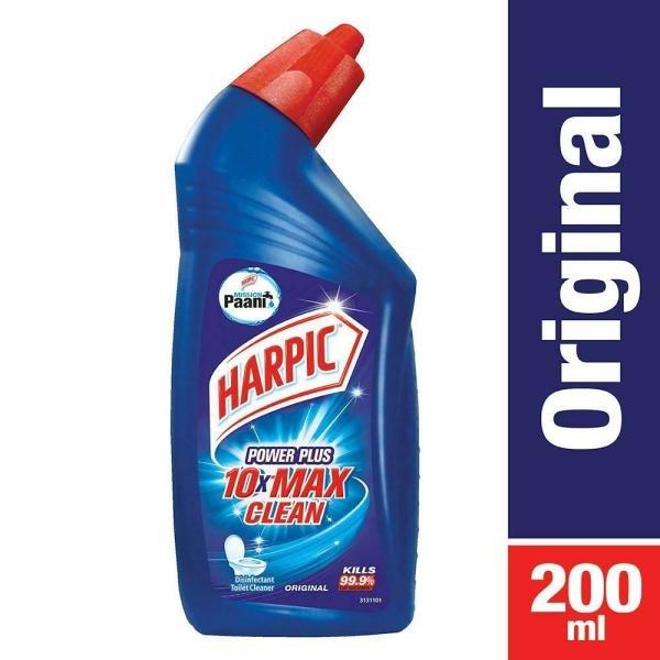 harpic power plus original disinfectant toilet cleaner 200 ml product images o490002764 p490002764 0 202203171126