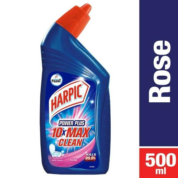 harpic power plus rose disinfectant toilet cleaner 500 ml product images o490523640 p490523640 0 202203141957