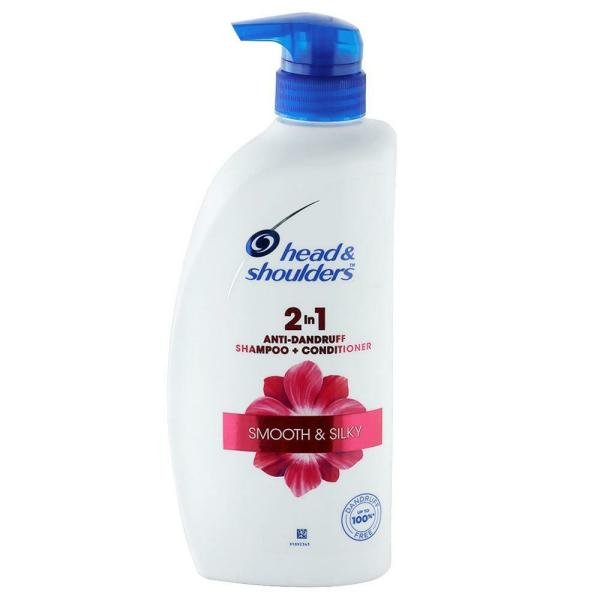 head shoulders 2 in 1 smooth silky anti dandruff shampoo conditioner 650 ml product images o491378928 p491378928 0 202203170744