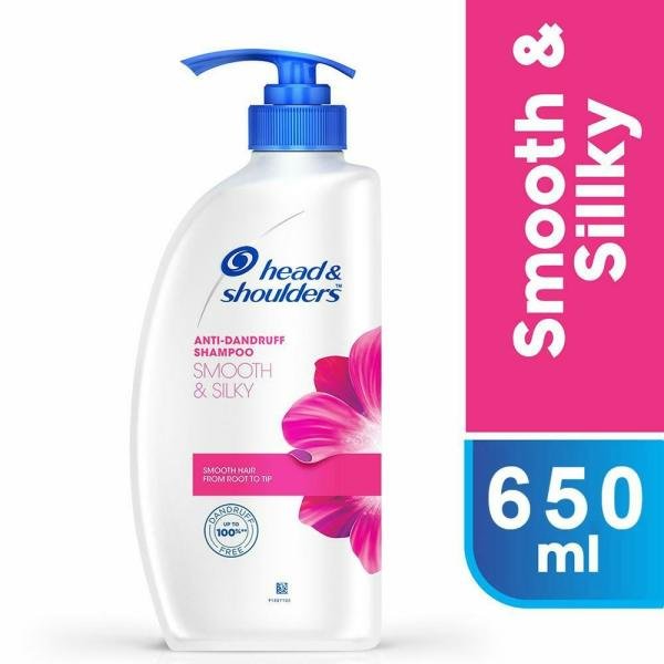 head shoulders smooth silky anti dandruff shampoo 650 ml product images o490729045 p490729045 0 202203170433