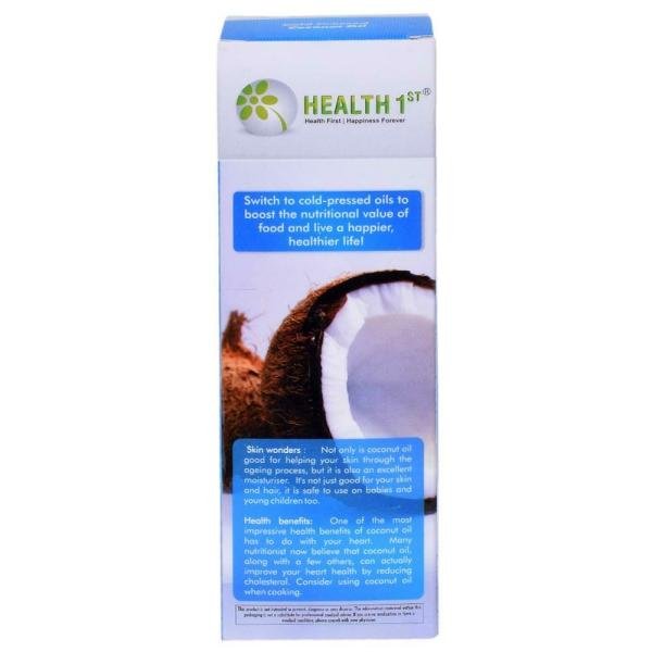 health 1st cold pressed coconut oil 200 ml product images o491466701 p590142441 0 202203141821
