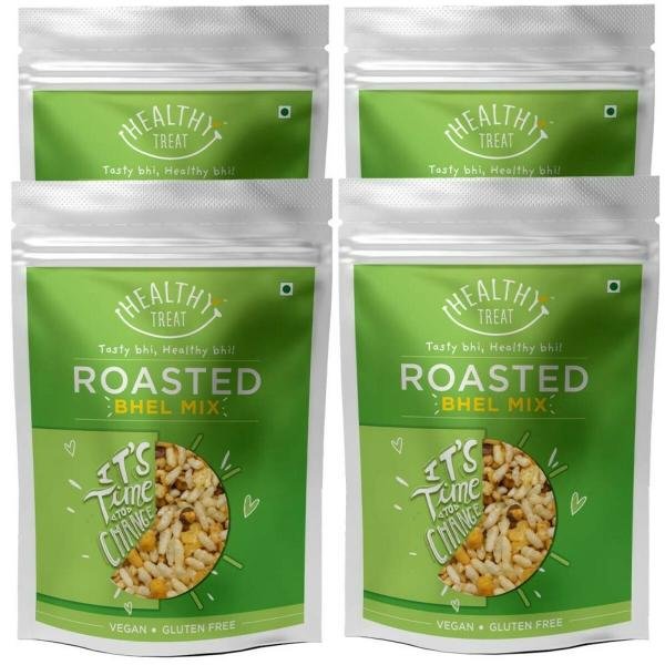 healthy treat roasted bhel mix combo 4 gm pack of 4 100 gm each gluten free vegan product images orvobrywbzu p591115408 0 202203162156