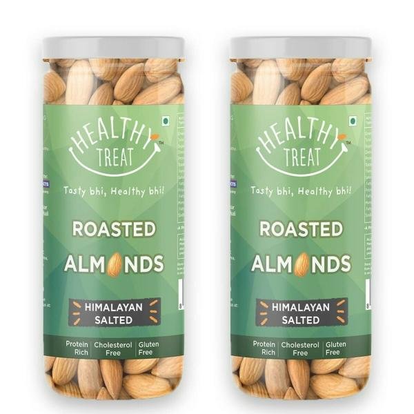 healthy treat roasted california almond 300gm pack of 2 150 gm each product images orvgjzcvxlq p591102766 0 202203141819