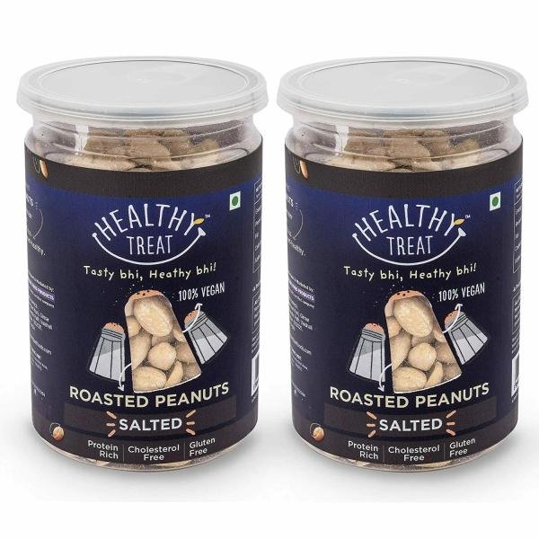 healthy treat roasted peanut salted 400 gm pack of 2 200 gm each product images orvnpixyldb p591102553 0 202203231843